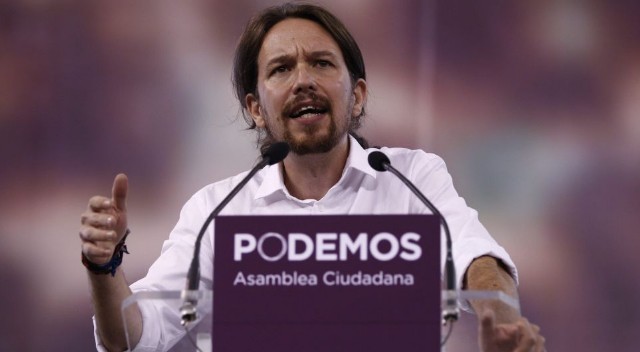 Пабло Иглесиас Туррион. Лидер и фронтмен Podemos. Фото: EL Pais